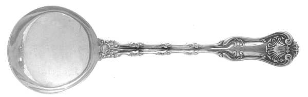 Imperial Queen (Sterling, 1893) Round Bowl Soup Spoon (Bouillon)
