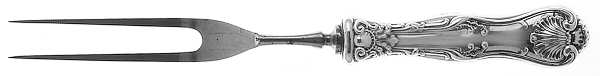 Imperial Queen (Sterling, 1893) Individual 2-Prong Stainless Bird Fork