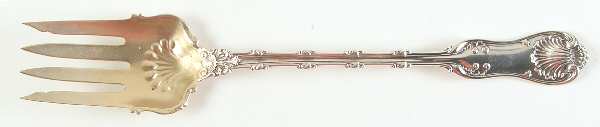 Imperial Queen (Sterling, 1893) Oversize Solid Salad Servng Fork