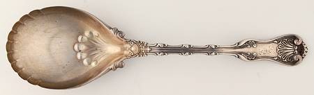 Imperial Queen (Sterling, 1893) Solid Salad Serving Spoon
