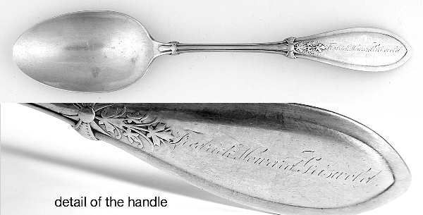 Italian (Sterling, 1880) Spoon-Dessert/Oval Soup