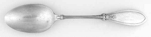 Italian (Sterling, 1880) Dessert/Oval Soup Spoon