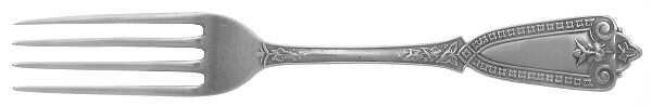 Ivy (Sterling, 1865) Solid Youth Tea Fork