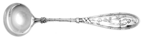 Japanese (Sterling, 1874) Master Salt Spoon
