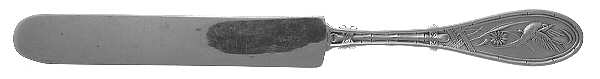 Japanese (Sterling, 1874) Solid Dessert/Tea Knife