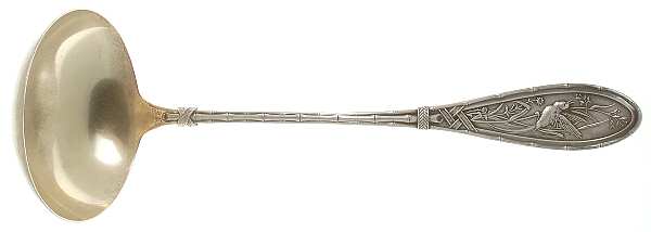Japanese (Sterling, 1874) Solid Soup Ladle