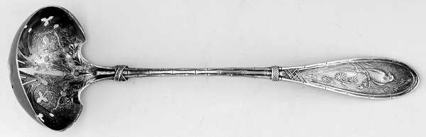 Japanese (Sterling, 1874) Large Sugar Sifter