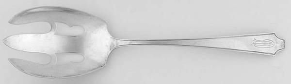 Jenny Lind (Sterling, 1920) Solid Salad Serving Fork
