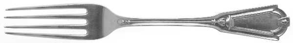 Keystone (Sterling, 1888) Fork