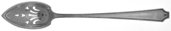 King Albert (Sterling, 1919) Pierced Bowl Short Handle Olive Spoon