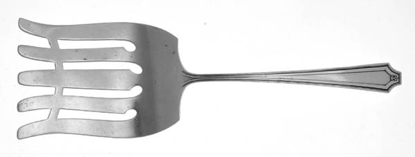 King Albert (Sterling, 1919) Solid Asparagus Server