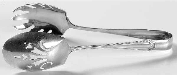 King Albert (Sterling, 1919) Large Ice Serving Tongs