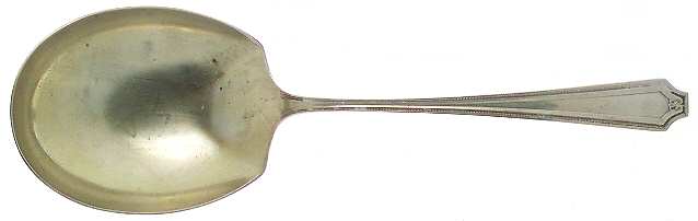 King Albert (Sterling, 1919) Large Solid Berry/Casserole Spoon