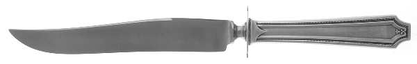 King Albert (Sterling, 1919) Small Carving Knife W/Sterling Guard