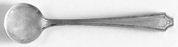 King Albert (Sterling, 1919) Individual Salt Spoon