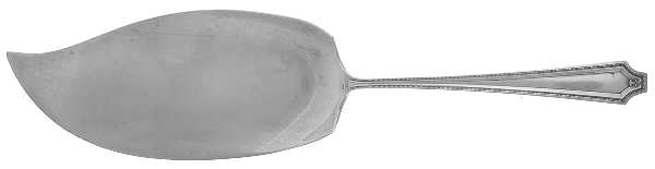 King Albert (Sterling, 1919) Small Solid Fish Serving Knife