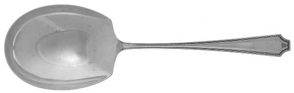 King Albert (Sterling, 1919) Large Solid Berry/Casserole Spoon