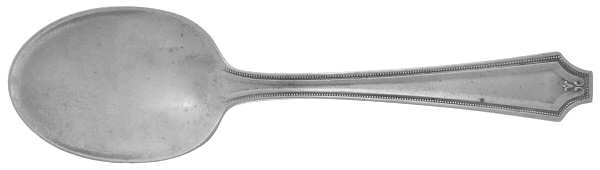 King Albert (Sterling, 1919) Straight Handle Baby Spoon