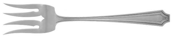 King Albert (Sterling, 1919) Medium Chipped Beef Fork