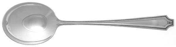 King Albert (Sterling, 1919) Round Bowl Soup Spoon (Gumbo)