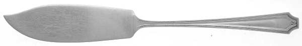 King Albert (Sterling, 1919) Flat Handle Master Butter Knife