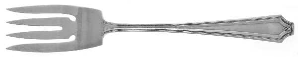 King Albert (Sterling, 1919) Small Individual Solid Fish/Salad Fork