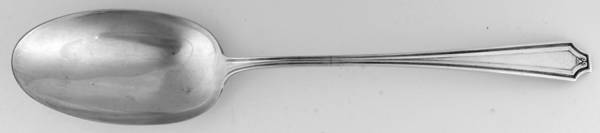 King Albert (Sterling, 1919) Oversize Solid Salad Serving Spoon
