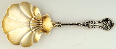 King Edward (Sterling, 1901) Solid Bon Bon Spoon