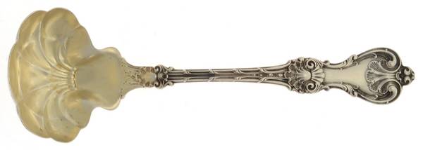 King Edward (Sterling, 1901) Solid Gravy Ladle