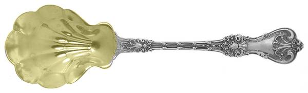 King Edward (Sterling, 1901) Sugar Shell Spoon
