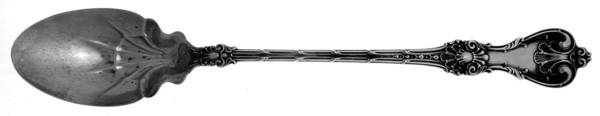King Edward (Sterling, 1901) Gravy/Dressing Spoon with Button