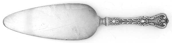 King Edward (Sterling, 1901) Pie Server with Silverplate Blade