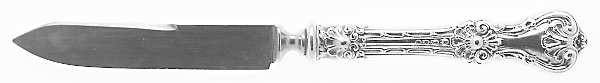 King Edward (Sterling, 1901) Individual Fruit Knife with Silverplate Blade