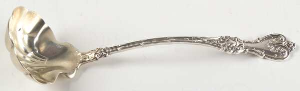 King Edward (Sterling, 1901) Solid Piece Cream Ladle