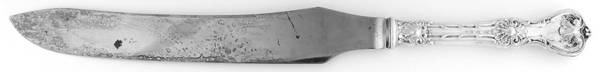 King Edward (Sterling, 1901) Large Stainless Blade Roast Carving Knife