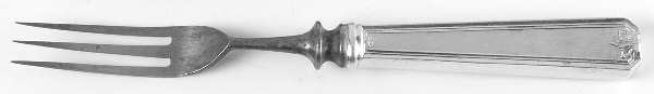 Lady Baltimore (Sterling, 1910, No Monograms) Individual Silverplate Prong Bird Fork
