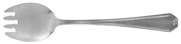 Lady Baltimore (Sterling, 1910, No Monograms) Ice Cream Fork