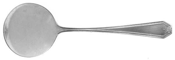 Lady Baltimore (Sterling, 1910, No Monograms) Small Short Handle Chocolate Spoon