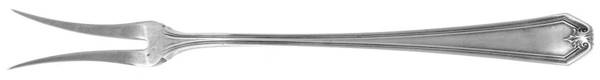Lady Baltimore (Sterling, 1910, No Monograms) Two-Tine Butter Pick