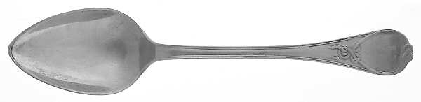Le Cordon (Sterling, 1850) Dessert/Oval Soup Spoon