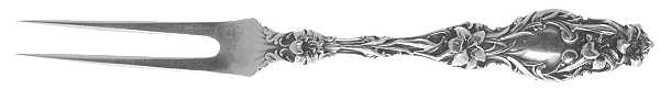 Lily (Sterling, 1902, Lion-Pat.1902) Individual Berry Fork