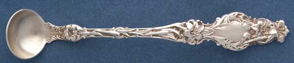 Lily (Sterling, 1902, Lion-Pat.1902) Mustard Spoon