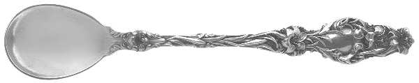 Lily (Sterling, 1902, Lion-Pat.1902) Toddy Spoon