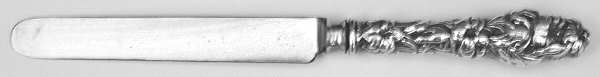 Lily (Sterling, 1902, Lion-Pat.1902) Youth/Tea Knife with Stainless Blade