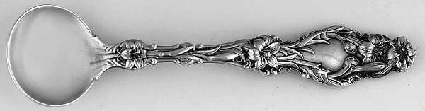 Lily (Sterling, 1902, Lion-Pat.1902) Master Salt Spoon