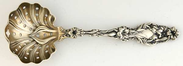 Lily (Sterling, 1902, Lion-Pat.1902) Large Sugar Sifter
