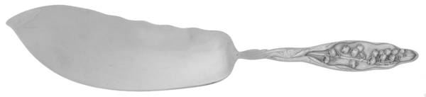 Lily of The Valley (Sterling, 1885, No Monograms) Large Solid Fish Serving Knife