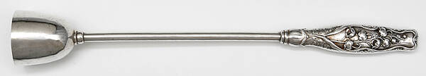 Lily of The Valley (Sterling, 1885, No Monograms) Candle Snuffer with Sterling Implement
