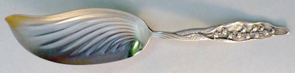 Lily of The Valley (Sterling, 1885, No Monograms) Small Solid Ice Cream Server