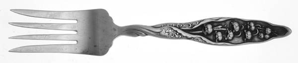 Lily of The Valley (Sterling, 1885, No Monograms) Individual Solid Fish Fork